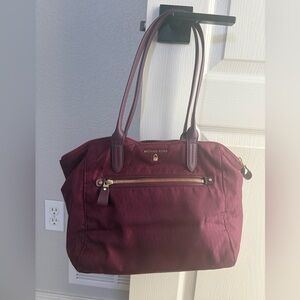 Michael Kors Deep Red Tote Bag